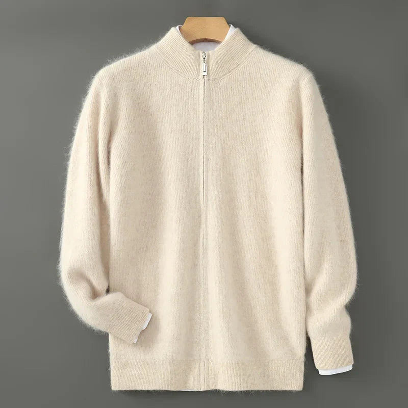 Savoni Cashmere Zip-Up